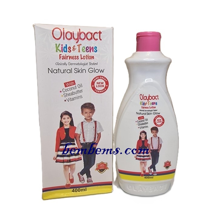 Olaybact Kids & Teens Fairness Lotion Natural Skin Glow 400ml