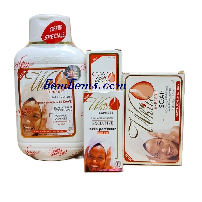 White Express Carrot Active 10 Days Skin Lightening Products