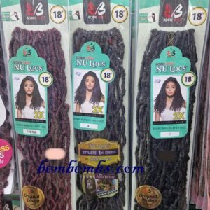 Bobbi Boss Synthetic Hair Crochet Braids African Roots Braid Collection Nu Locs 18"
