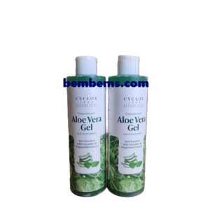 Aloe Vera Gel with Cucumber & Peppermint Extract Care from Nature x 2