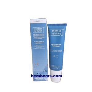 Selfless by Hyram Niacinamide and Maracuja Daily Barrier Support Face Moisturiser for Stronger Healthier Skin 50ml
