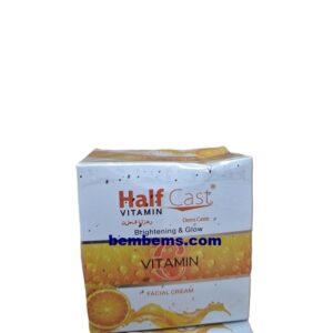 HALF CAST VITAMIN C BRIGHTENING AND GLOW FACIAL CREAM