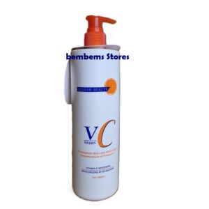 Vitamin C Moisturizing Lotion Licorice Root Extract Hyaluronic Repair Wrinkle Nourish Smooth Skin 480ml